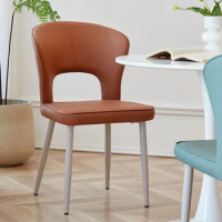 Kitchen Dining Chair Design Accent Nordic Modern Room Leather Dining Chair Accent Sillas Para Comedor Home Furniture