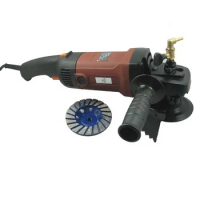Electric angle grinder wet used portable grinding machine