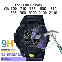 For Casio G-Shock GA-700 GA-710 GA-735 GA-800 GA-810 GA-835 GA-900 GA-2000 GA-2100 GA-2110 Tempered Glass Film Screen Protector