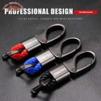 Fit For Zontes Shengshi ZT310X 310T 310V ZT310R G1 125 ZT125 Motorcycle Braided Rope Keychain Custom High Quality Metal Keyring