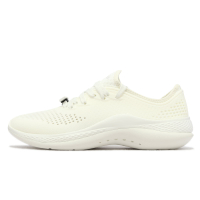 Crocs 洞洞鞋 休閒鞋 Literide 360 Pacer W 女鞋 米白色 鞋帶款 支撐 舒適 基本款  2067051CV