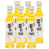 【麻油車】頂級冷壓苦茶油x6瓶組(255ML/瓶)