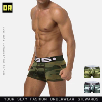 BS Male Men Underwear Men Boxer Men Underpants Man Panties Comfortable Breathable Cuecas Cotton Male Underwear Sexy Boxer