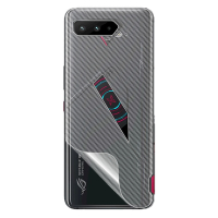 O-one大螢膜PRO ASUS ROG Phone 5s Pro ZS676KS 全膠背面保護貼 手機保護貼-CARBON款