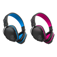 JLab JBuddies Pro 粉色 藍牙 音量控制 麥克風 40mm驅動 兒童 青少年 耳罩式 耳機 | 金曲音響