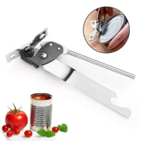 Manual Can Opener Kitchen Tools Steel Can Diy Opener Side Gadgets Easy Cooking Appliances Kitchen Accessories