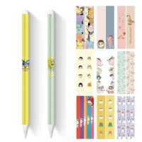 Cute Cartoon SpongeBob Doraemon Flower Bear Pokemon Film Sticker Skin for Apple Pencil 2 Shockproof