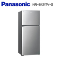 Panasonic 國際牌 NR-B421TV-S 422公升雙門變頻冰箱 晶漾銀 台灣製 一級能效