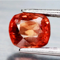 Natural Vivid Orange Spinel Burma NTE 1.11ct 6x5x3mm precious gem!