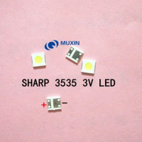 For SHARP 1000pcs LED TV Application LCD Backlight for TV LED Backlight 1W 3V 3535 3537 Cool white GM5F22ZH10A