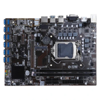 B250C BTC Miner Motherboard LGA 1151 CPU PCI-E Graphics Card Slot for Eth Btc