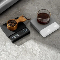 Espresso Coffee Digital Kitchen Scale Timer Rechargeable Digital Scale 0.1g High Precision 3 Modes Drip Espresso Scale