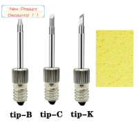 Hardware Tool Shop Boleh dibawa E10 Interface USB Soldering Iron Tip 8W Alat Kuasa Welding Tips B C