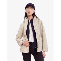 【AIGLE】女 GORE-TEX 防水透氣外套AG-4A204A186 杏色(女外套 防水透氣外套 Goretex)