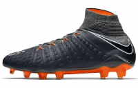 HYPERVENOM PHANTOM 3 ELITE DF FG GREY ORANGE
