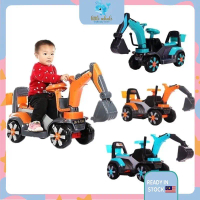 NEW Quality ABS FRAME Push Ride Tractor Excavator Toys