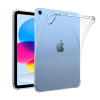 Shockproof Silicone Shell For Apple iPad 10 2022 10.9-inch 10th Generation Flexible Tablet Case Clear Back Cover