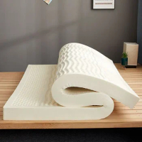 100% Natural latex tatami mattress foldable single double mattress bedroom furniture mattress bed cover student dormitory mat