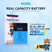 WIXEL Baterai BP-4L Compatible For E52 E55 E61i E63 6650 Fold 6650T 6790 6760 Slide E71 E71i E71x E7
