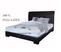 Kasur full latex 200x200 dunlopillow 100% full latex matras only 20cm