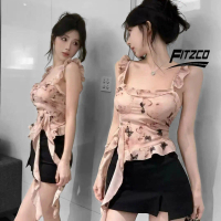 FITZCO 2046# QUEEN Tanktop Bra Sexy Panjang Wanita