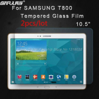 2pcs Premium tempered glass Protective For Samsung Galaxy Tab S 10.5 T800 T805 T807 tablet Screen Protector Film