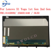 01AW977 01AX899 OLED Touch Screen Replacement Assembly For Lenovo ThinkPad X1 YOGA 1ST 2ND GEN 20FQ 20FR 20JD 20JE 20JF 20JG