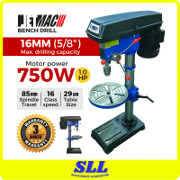 PRODIY JETMAC EMDB1675 750w Bench Drill Press Machine Bench Drill Machine Bench Drill 16mm Gerudi Me