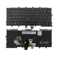 New US Backlit Keyboard Black Frame For IBM ThinkPad X270 A275 MT 20KC 20KD Laptop keyboard