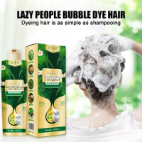 Organic Natural Hair Dye Hair Color Shampoo Plant Essence Black Hair Color Dye for Gray Hairs Caramel Coffee краска для волос