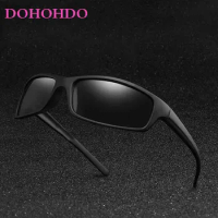 DOHOHDO Photochromic Cycling Sunglasses Black Gafas Ciclismo Men's Glasses Sports Bike Glasses 18g Lightweight Glasses Cycling