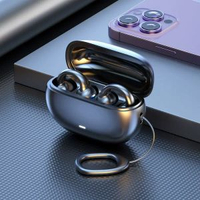 新款私模骨傳導藍芽耳機5.3真無線夾耳式降噪長續航耳機