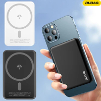 5000mah Magnetic Power Bank Wireless Charging 5W For iPhone 12 13 pro max Portable Charger External Battery Mini Powerbank
