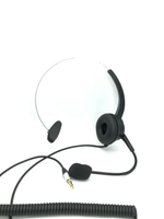 電話耳機3.5MM電話耳機圓孔Alcatel IP PHONE 阿爾卡特電話