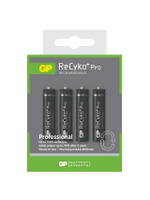 แบตเตอรี่แบบชาร์จไฟ (800 มิลิแอมป์) รุ่น RECYKO+PRO 800MAH GP85AAAHCBE-4