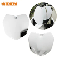 OTOM Motorcycle Front Number Plate Covers For KTM SX125 SX150 SX250 SXF250 SXF350 SXF450 XC150 XC250/300 Off-road Motocross Part