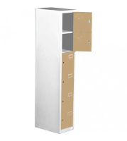 LOCKER 6 DOORS SINGLE COLOUMN KRISBOW SAND YLW 10091456