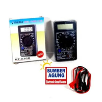 Visero DT-830B Multimeter Digital Multitester Avometer DT830B Tester Digital AVC DVC Awet