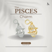 LIONTIN LUCY&CO. - PISCES CHARM Gold Silver