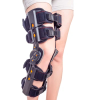 Newest Design ROM Post Op Knee Brace Adjustable Hinged Leg Braces &amp; Supports Universal Size