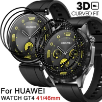 3D Curved Film for Huawei Watch GT 4 Anti-scratch Protective Cover for Huawei Watch GT4 41/46MM Smartwatch Screen Protectors