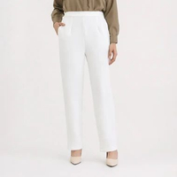 Geulis.id TAILOR PANTS BASIC COLOR CELANA KERJA WANITA / CELANA KANTOR FORMAL / CELANA WANITA S BROK