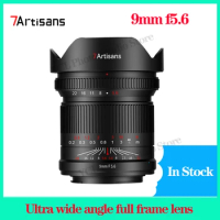 7artisans 9mm f5.6 Camera Lens For Sony A7CR Ultra Wide Angle Full Frame Lens For Canon For Nikon Z For Panasonic Mount in stock