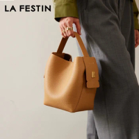 LA FESTIN Bags for Women Trend 2024 Handbags Luxury Bag Woman Leather Bag Fashion Designer Shoulder Bag Crossboby Bag