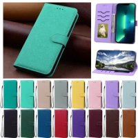 For OPPO Reno6 Pro Case Flip Phone Case For Oppo Reno 6 Pro OPPO Reno 6Pro+ 5G 5 Pro Reno 5Z Case Leather Candy Solid Color Capa