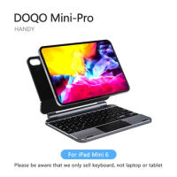 DOQO Mini-Pro: For iPad Mini 6 Aluminum Wireless Magic Keyboard