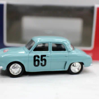 New Nor-Rev 3 inches Diecast Alloy Toy Cars 1/64 Scale Dauphine 1956 Rallye Monte-carld 65# For Collection Gift