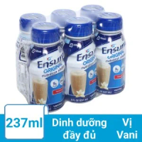 6 chai sữa pha sẵn Ensure Original vani 237ml