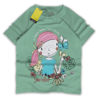 Kaos Princess Anak Cewek pusat reseller kaos anak bandung baju anak cewek GARDEN PRINCES SAGE kaos d