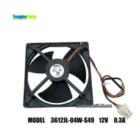 Refrigerator Accessories MODEL 3612JL-04W-S49 12V 0.3A 9.2cm Motor Fan For Samsung Fridge Refrigerator